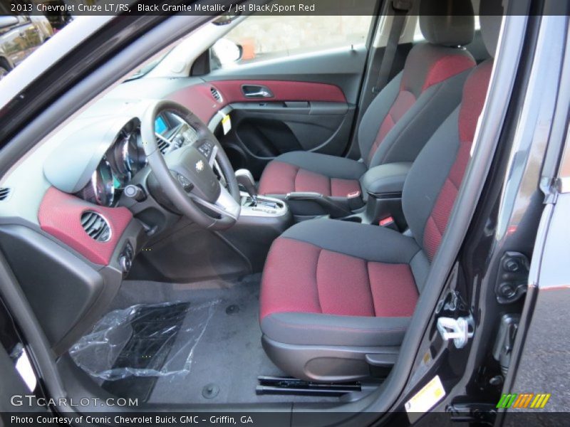  2013 Cruze LT/RS Jet Black/Sport Red Interior