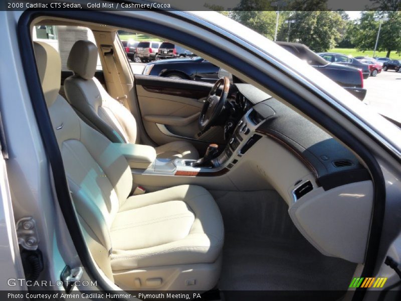 Gold Mist / Cashmere/Cocoa 2008 Cadillac CTS Sedan