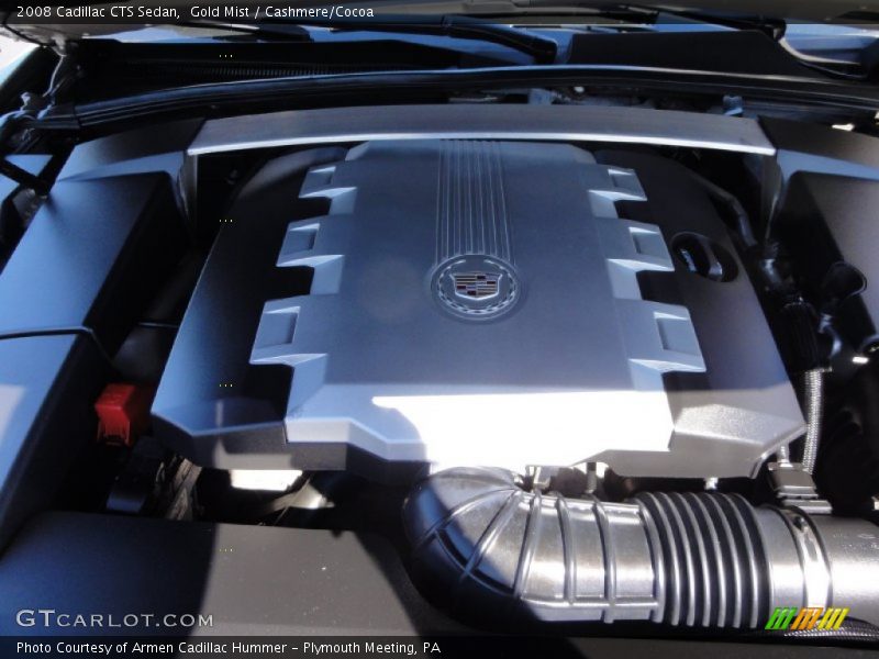 Gold Mist / Cashmere/Cocoa 2008 Cadillac CTS Sedan