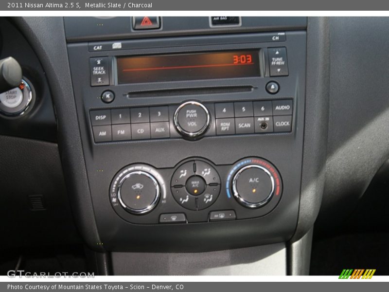 Metallic Slate / Charcoal 2011 Nissan Altima 2.5 S