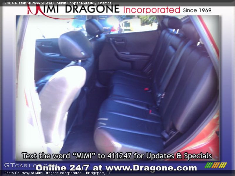 Sunlit Copper Metallic / Charcoal 2004 Nissan Murano SL AWD