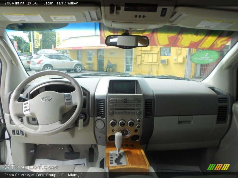 Tuscan Pearl / Willow 2004 Infiniti QX 56