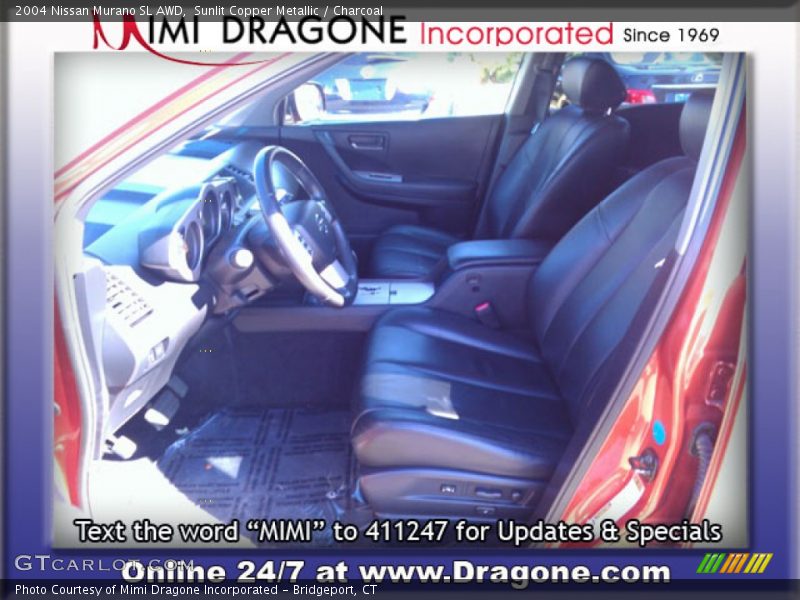 Sunlit Copper Metallic / Charcoal 2004 Nissan Murano SL AWD