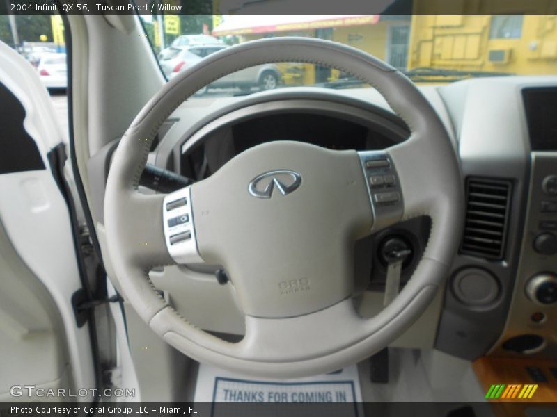 Tuscan Pearl / Willow 2004 Infiniti QX 56