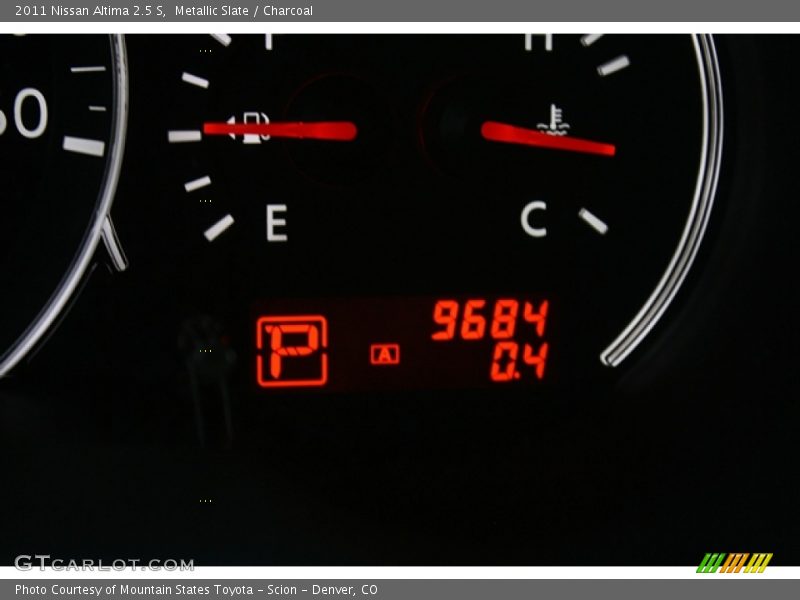 Metallic Slate / Charcoal 2011 Nissan Altima 2.5 S