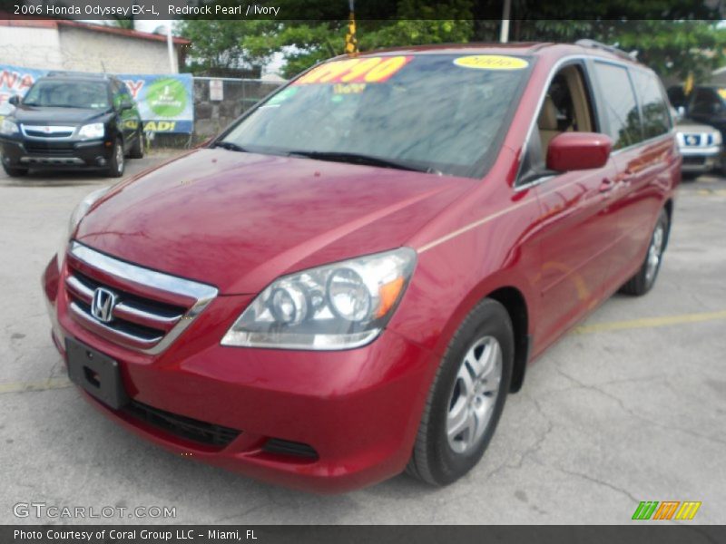 Redrock Pearl / Ivory 2006 Honda Odyssey EX-L