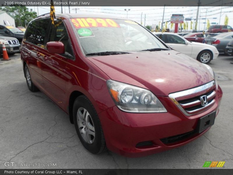 Redrock Pearl / Ivory 2006 Honda Odyssey EX-L