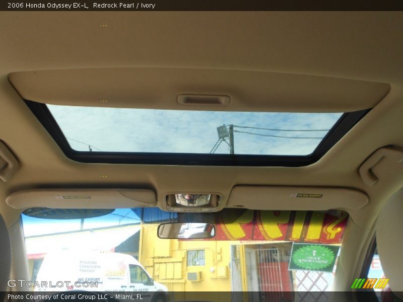 Redrock Pearl / Ivory 2006 Honda Odyssey EX-L