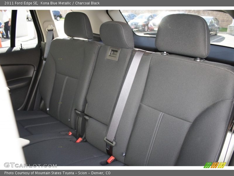 Kona Blue Metallic / Charcoal Black 2011 Ford Edge SE