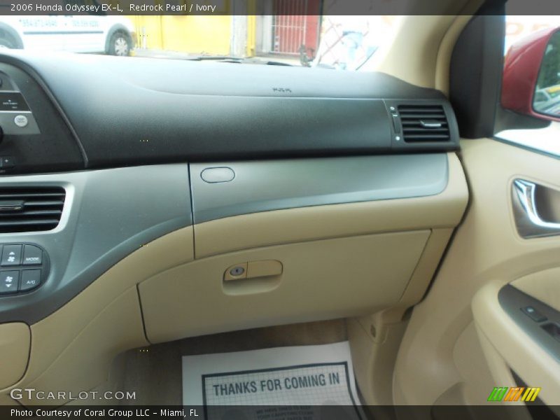 Redrock Pearl / Ivory 2006 Honda Odyssey EX-L