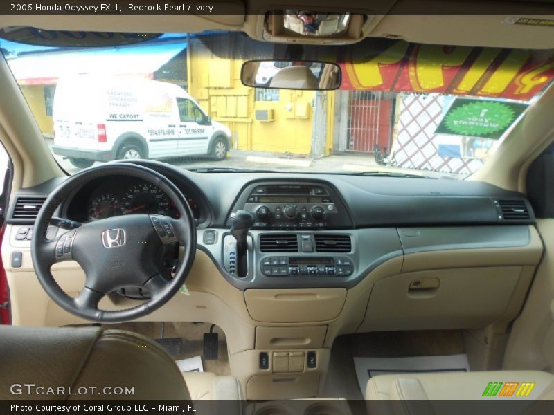Redrock Pearl / Ivory 2006 Honda Odyssey EX-L