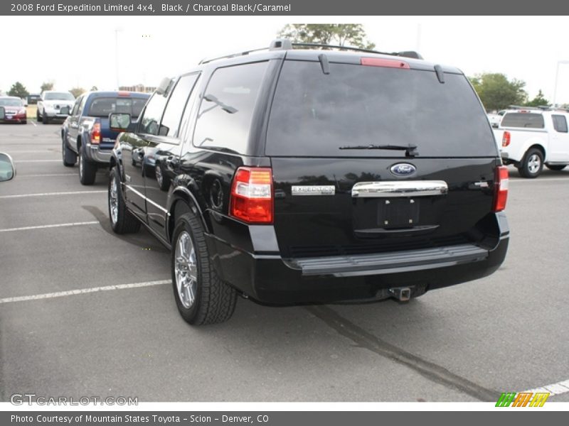 Black / Charcoal Black/Caramel 2008 Ford Expedition Limited 4x4
