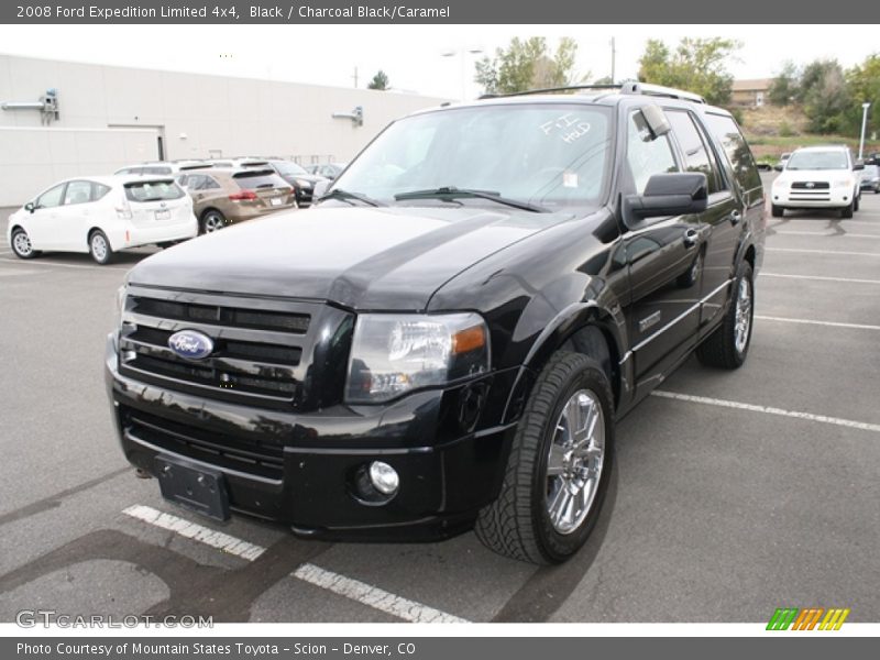 Black / Charcoal Black/Caramel 2008 Ford Expedition Limited 4x4