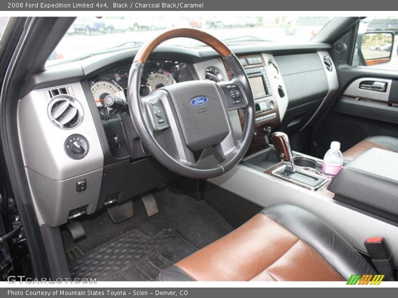 Black / Charcoal Black/Caramel 2008 Ford Expedition Limited 4x4