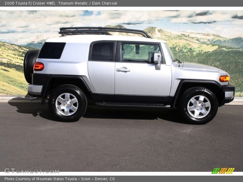 Titanium Metallic / Dark Charcoal 2008 Toyota FJ Cruiser 4WD
