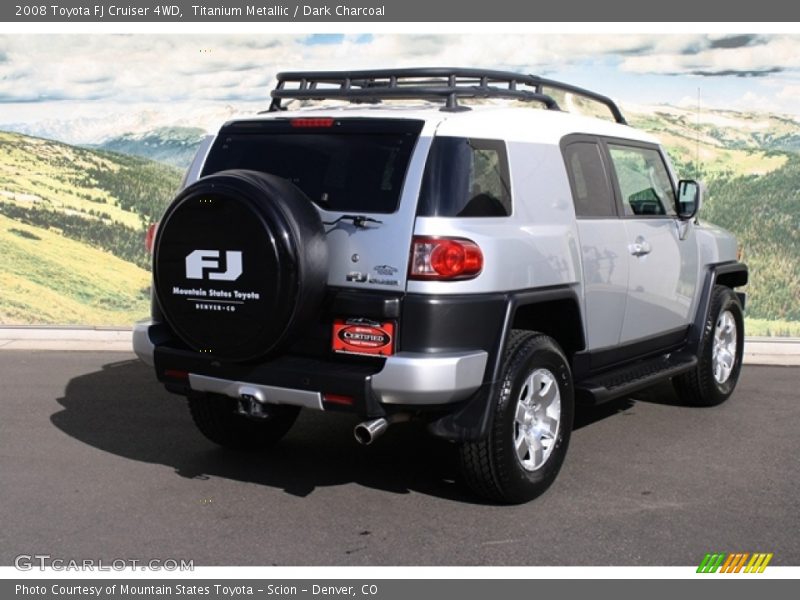 Titanium Metallic / Dark Charcoal 2008 Toyota FJ Cruiser 4WD