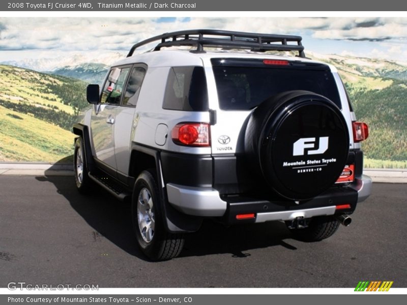 Titanium Metallic / Dark Charcoal 2008 Toyota FJ Cruiser 4WD