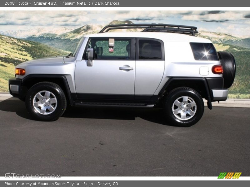 Titanium Metallic / Dark Charcoal 2008 Toyota FJ Cruiser 4WD