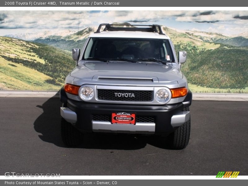 Titanium Metallic / Dark Charcoal 2008 Toyota FJ Cruiser 4WD