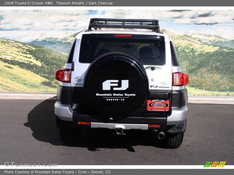 Titanium Metallic / Dark Charcoal 2008 Toyota FJ Cruiser 4WD