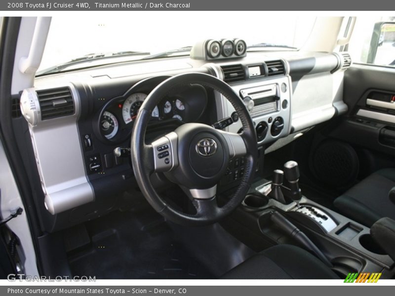 Titanium Metallic / Dark Charcoal 2008 Toyota FJ Cruiser 4WD