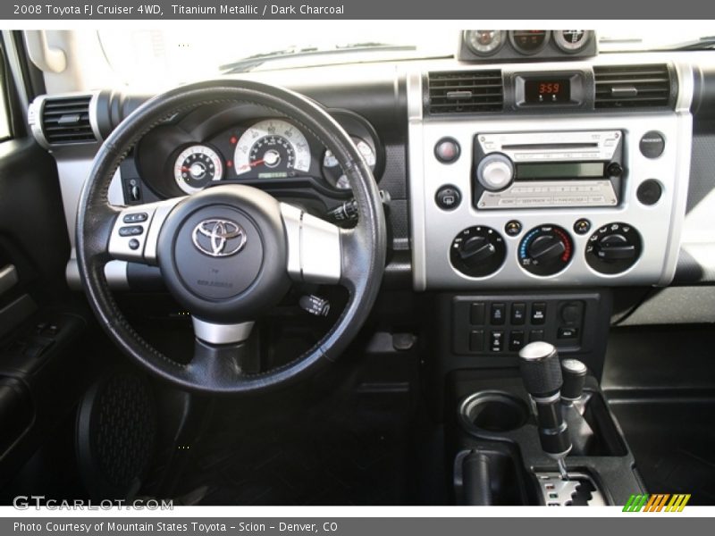 Titanium Metallic / Dark Charcoal 2008 Toyota FJ Cruiser 4WD