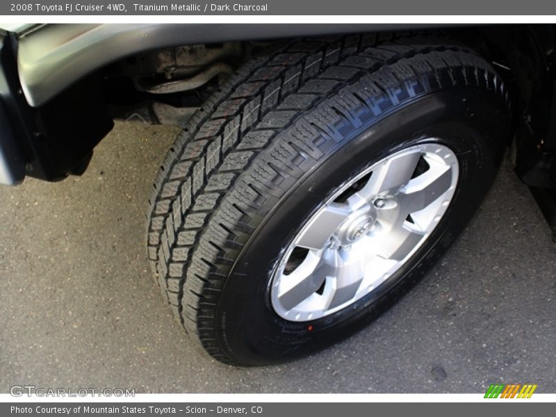 Titanium Metallic / Dark Charcoal 2008 Toyota FJ Cruiser 4WD