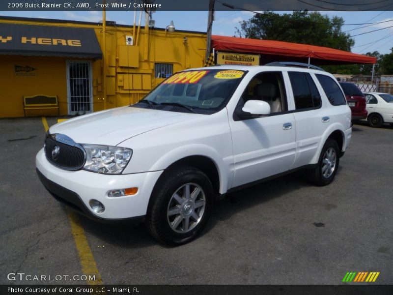 Frost White / Cashmere 2006 Buick Rainier CXL AWD