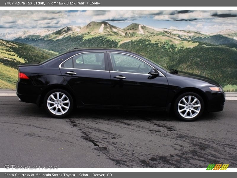 Nighthawk Black Pearl / Ebony 2007 Acura TSX Sedan