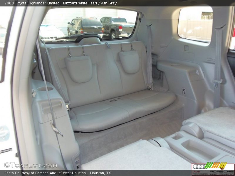 Blizzard White Pearl / Ash Gray 2008 Toyota Highlander Limited