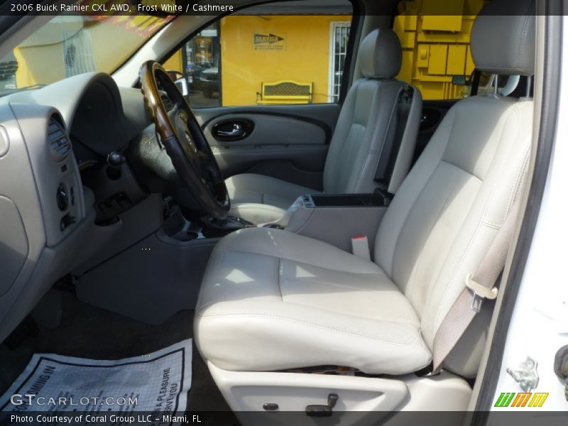 Frost White / Cashmere 2006 Buick Rainier CXL AWD