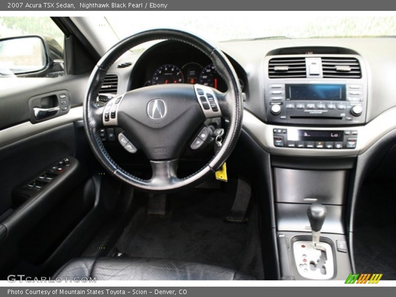 Nighthawk Black Pearl / Ebony 2007 Acura TSX Sedan