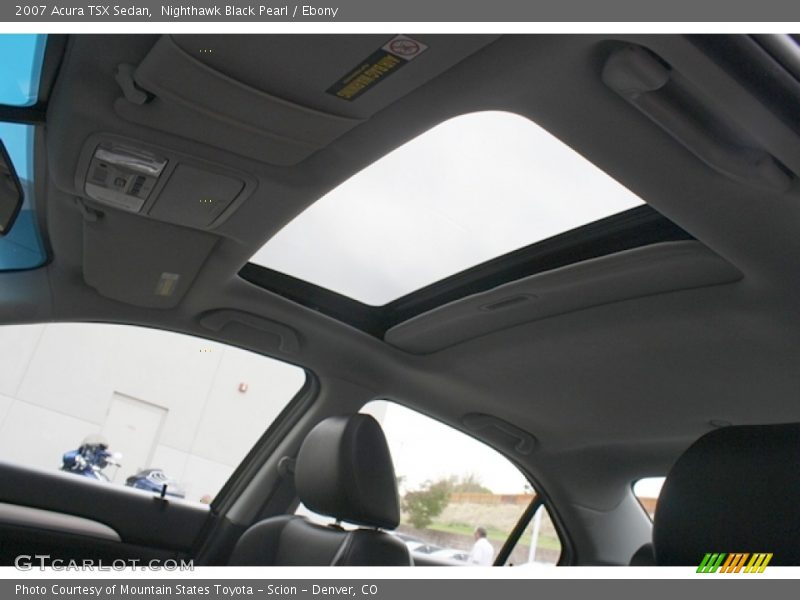 Nighthawk Black Pearl / Ebony 2007 Acura TSX Sedan
