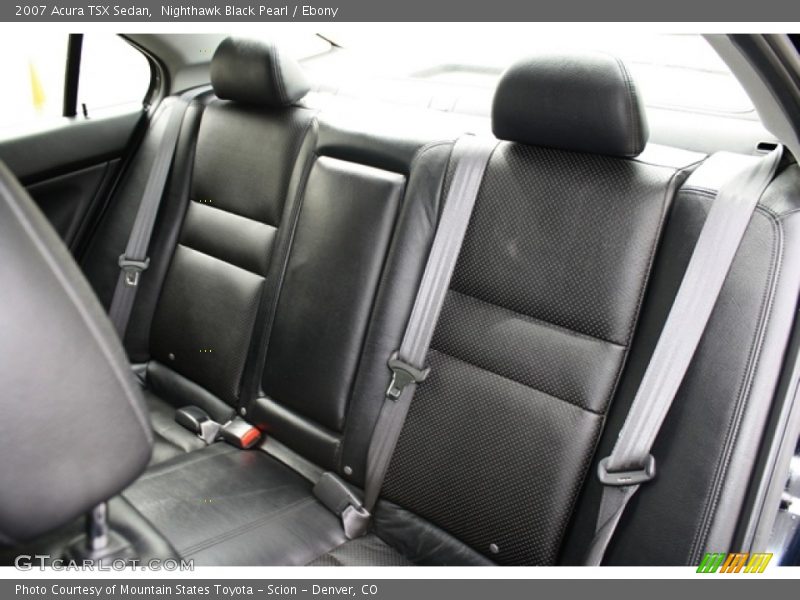 Nighthawk Black Pearl / Ebony 2007 Acura TSX Sedan
