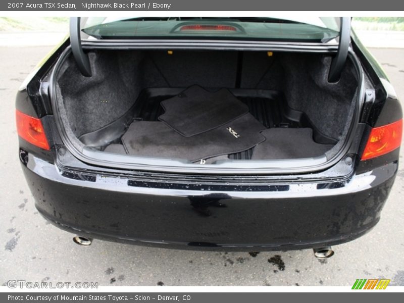 Nighthawk Black Pearl / Ebony 2007 Acura TSX Sedan