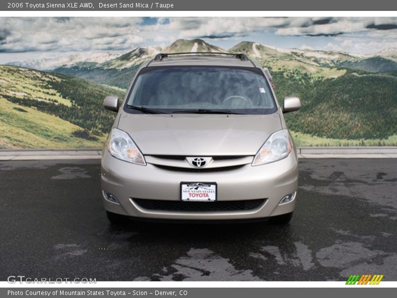 Desert Sand Mica / Taupe 2006 Toyota Sienna XLE AWD
