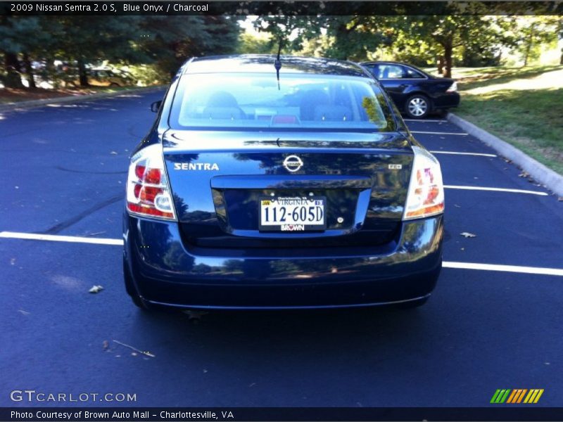 Blue Onyx / Charcoal 2009 Nissan Sentra 2.0 S