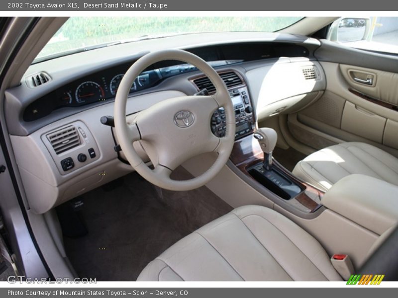 Desert Sand Metallic / Taupe 2002 Toyota Avalon XLS