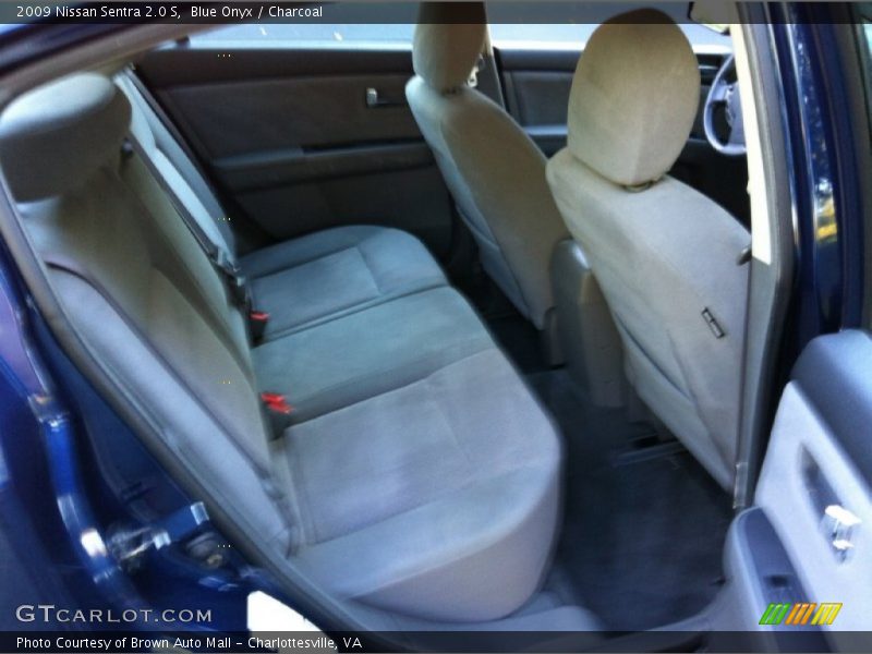 Blue Onyx / Charcoal 2009 Nissan Sentra 2.0 S