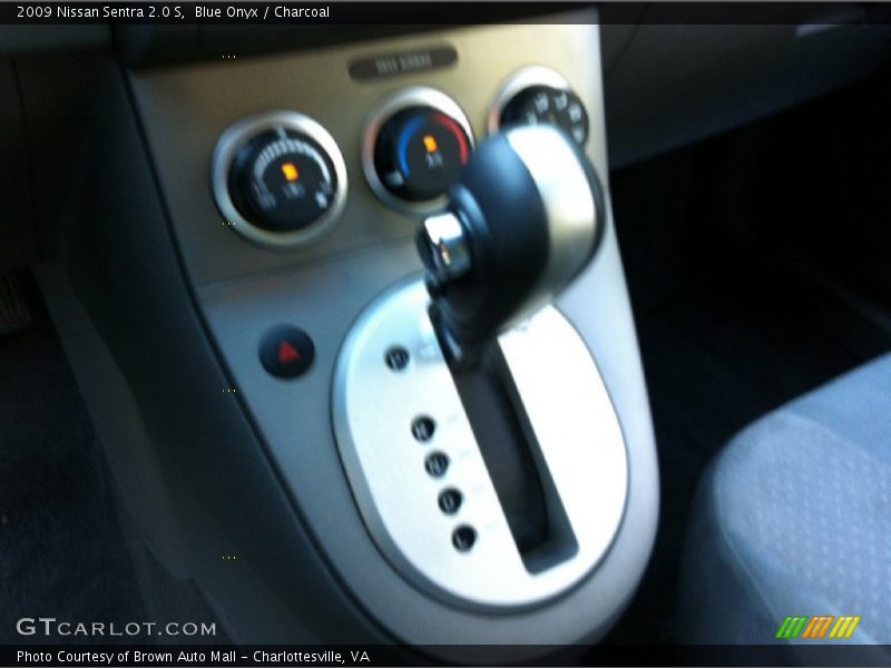 Blue Onyx / Charcoal 2009 Nissan Sentra 2.0 S