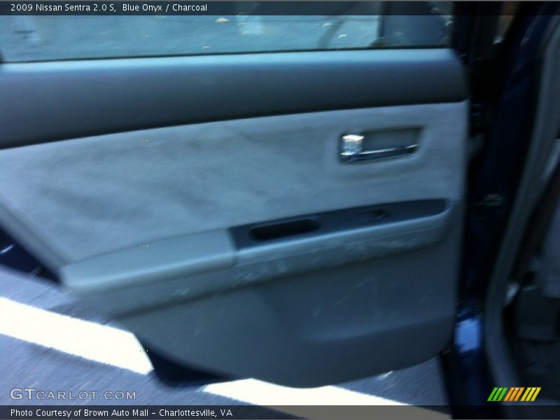 Blue Onyx / Charcoal 2009 Nissan Sentra 2.0 S
