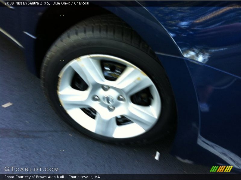 Blue Onyx / Charcoal 2009 Nissan Sentra 2.0 S