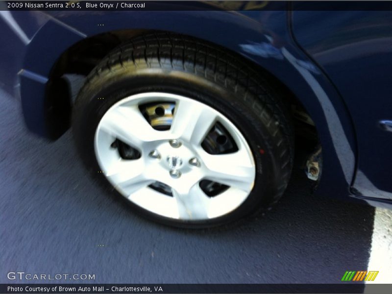 Blue Onyx / Charcoal 2009 Nissan Sentra 2.0 S