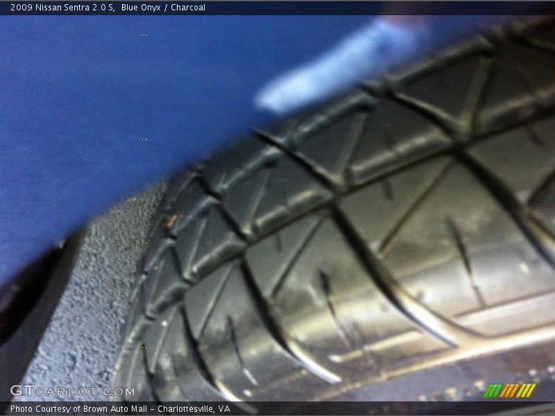 Blue Onyx / Charcoal 2009 Nissan Sentra 2.0 S