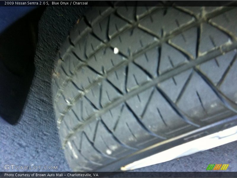 Blue Onyx / Charcoal 2009 Nissan Sentra 2.0 S