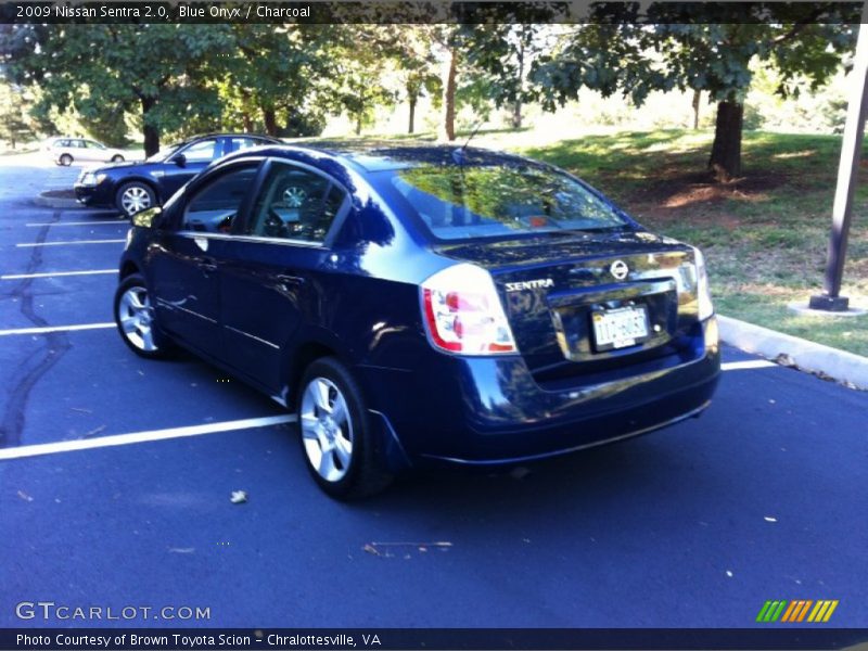 Blue Onyx / Charcoal 2009 Nissan Sentra 2.0