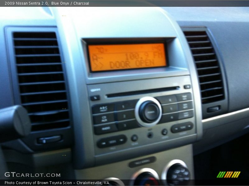 Blue Onyx / Charcoal 2009 Nissan Sentra 2.0