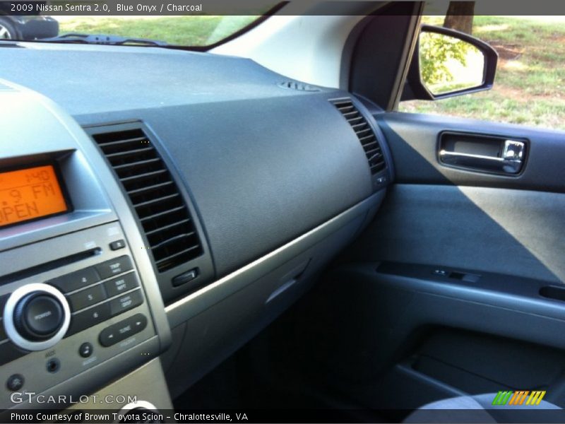 Blue Onyx / Charcoal 2009 Nissan Sentra 2.0