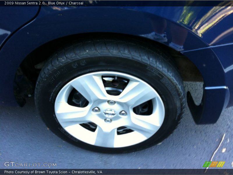 Blue Onyx / Charcoal 2009 Nissan Sentra 2.0