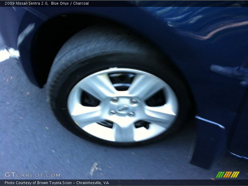 Blue Onyx / Charcoal 2009 Nissan Sentra 2.0
